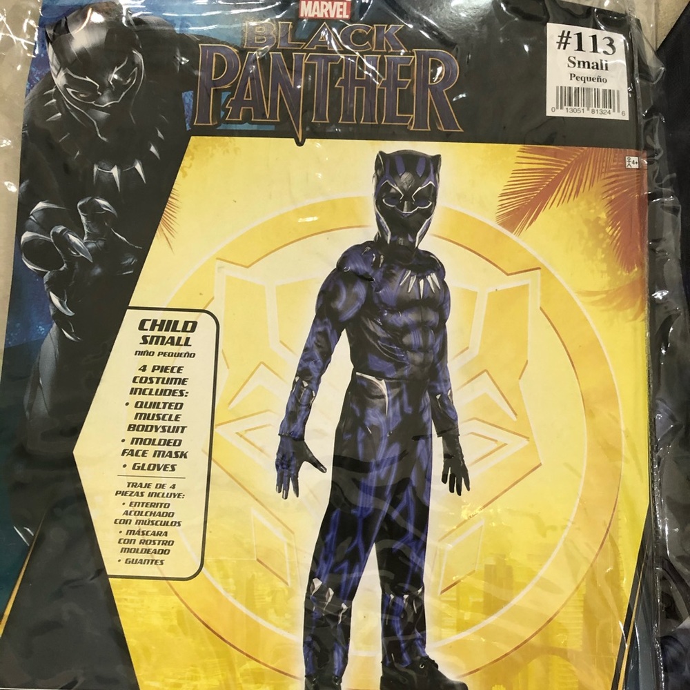 Black panther costume